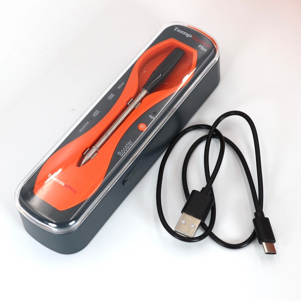 ThermoPro TempSpike Plus Wireless Meat Thermometer BBQ Smoker Grill Bluetooth